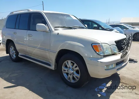 2003 Lexus Lx 470 z USA, uszkodzony, nr VIN JTJHT00W833528870